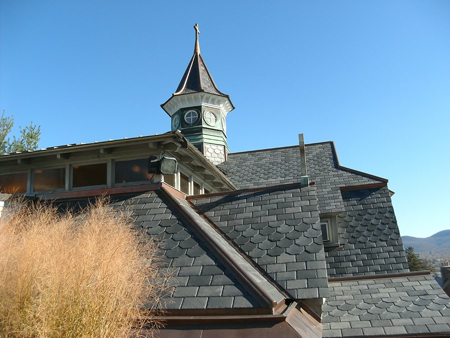 Synthetic Slate Roof