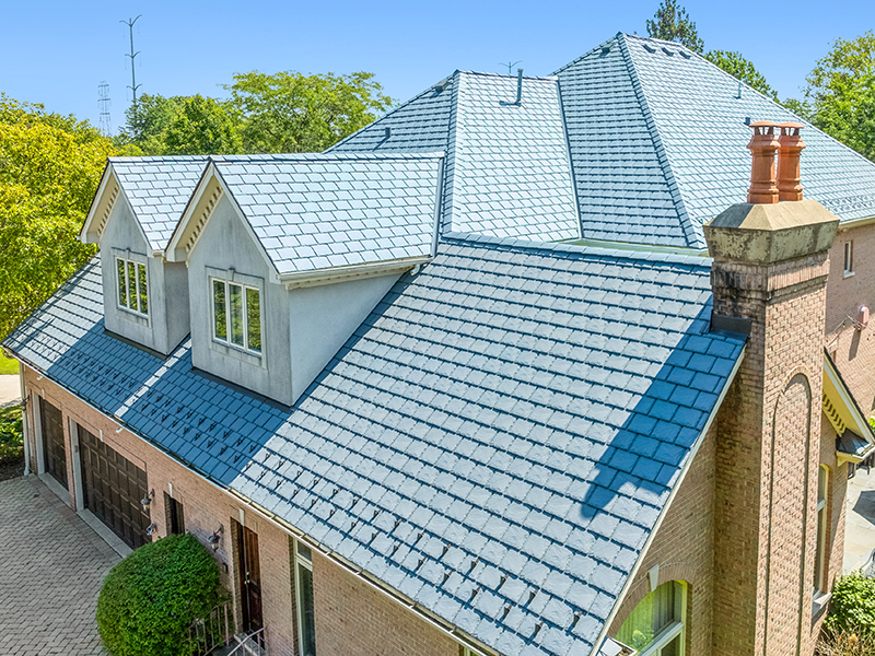 Synthetic Slate Roof