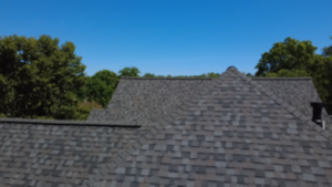 Roof pitches on new roof in Moseley, VA