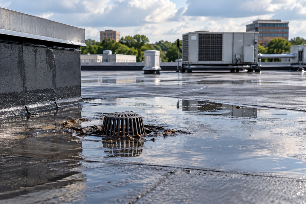 commercial emergency roof repair in virginia